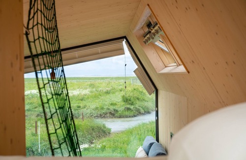 Harlesiel Casa | Nachhaltiges Übernachtungserlebnis im Green Tiny House Pioneer mit Panoramablick