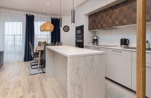 Gdynia Apartamento | Nadmorskie Tarasy 15 | Gdynia Apartment | Parking