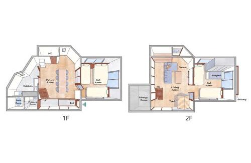 Kiyosu Apartamento | Nagoya Sta 8min Sta 1min walk 8 beds 85m2 10ppl