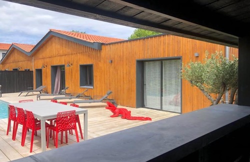 La Teste-de-Buch Villa | Nanie - Villa centre-ville, piscine, wifi - La Teste de Buch
