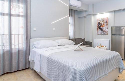 Ano Poli Apartamento | Naos Studio with free private parking of stayinthess