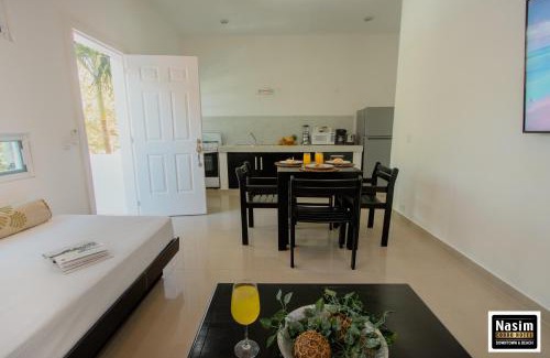 Gonzalo Guerrero Apartamento | Nasim Condo Hotel con acceso BEACH CLUB GRATIS, metros 5th AVENIDA