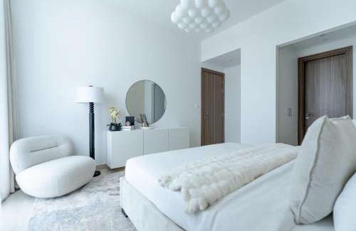 Mina Al Arab Apartamento | Nasma Luxury Stays - Calming Blues Stylish 1BR in Hayat Island