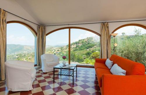 Castellabate Casa | Natursteinvilla mit Meerblick , 2km über dem Meer-Cilentissimo