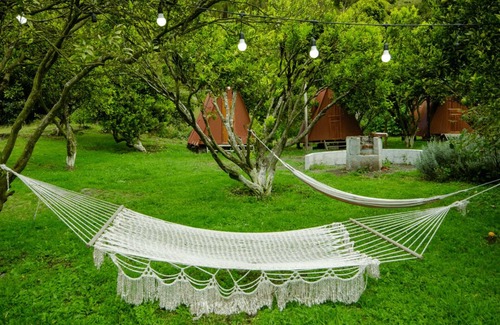 Baños de Agua Santa Cabina | Natural Garden Glamping