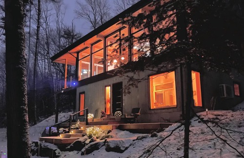 Les Collines-de-l'Outaouais Regional County Municipality Apartamento | Nature Eco Suite in Wakefield Quebec.