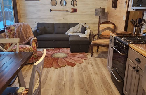 Rooseveltown Cabina | Nauti river cabin on Deer river Brasher with A/C and wifi