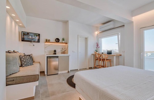 Antiparos Apartamento | Nautica Suites - Modern Seaview Suite