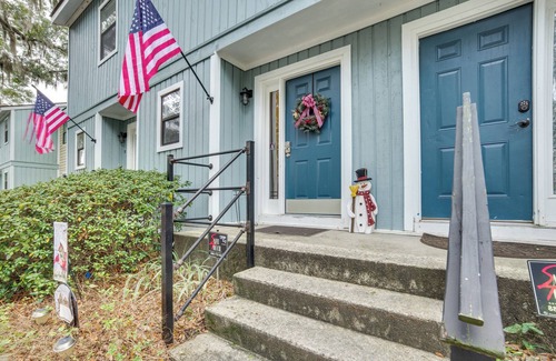Beaufort Apartamento | Nautical Beaufort Gem w/ Gas Grill, 3 Mi to Dtwn!