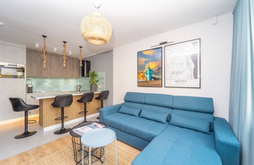 Srodmiescie Apartamento | Navy Blue by 3City Rentals