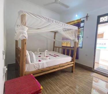Kendwa Cama Y Desayuno | Ndiro Beach House Kendwa