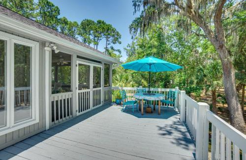 Edisto Island Casa | Near Edisto Beach State Park Home with Lanais!