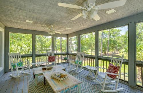 Edisto Island Casa | Near Edisto Beach State Park Home with Lanais!
