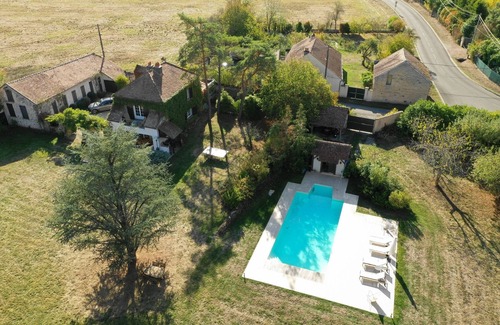 Hericy Casa | Cerca de Fontainebleau - Encantadora casa con piscina climatizada y parque