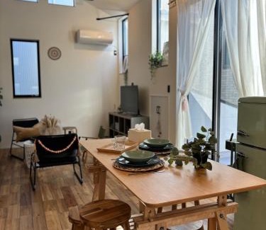 Adachi Apartamento | Near JR Kameari Tokyo - Shades of Green - Japanese House for up to 6 Guests