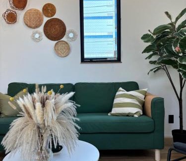 Adachi Apartamento | Near JR Kameari Tokyo - Shades of Green - Japanese House for up to 6 Guests