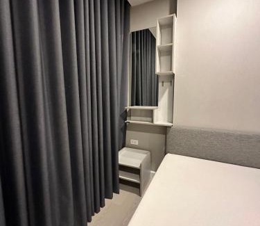 Minburi Apartamento | Near Safari Park and BTS Bangchan condo swimming, fitness, cooking, family-friendly rental