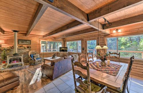 Pollock Pines Casa | Near Vineyards Cabin with Hot Tub in Pollock Pines!