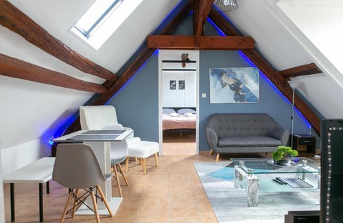 Nemours Apartamento | Nemours Le Tanneurs - Jacuzzi- Vue Château
