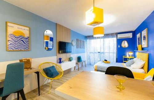 Costieres Apartamento | Neon Oasis - Parking - Terrasse - Wifi -