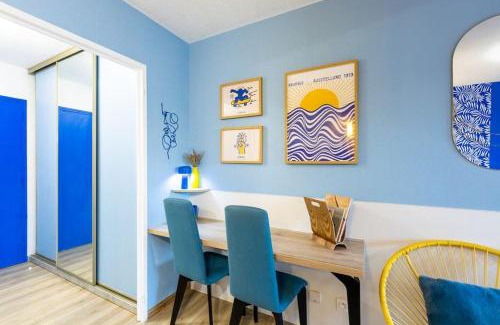 Costieres Apartamento | Neon Oasis - Parking - Terrasse - Wifi -