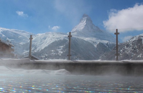 Zermatt Chalet De Esquí | Nepomuk: lujo 5star Chalet incluye 3 apartamentos con piscina al aire libre climatizada-