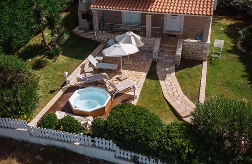 Agios Spyridon Corfu Cabaña | Rural-Baño en la habitacion-Neptune Sea House
