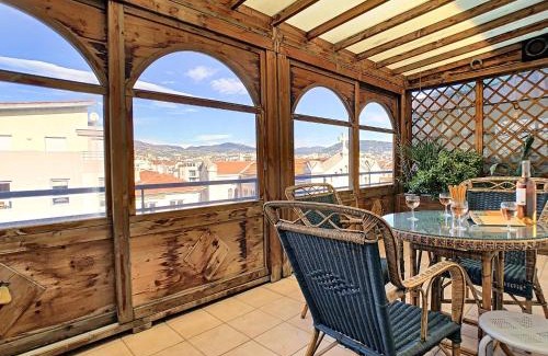 Nice City Centre Apartamento | Nestor&Jeeves - BEACH COTTAGE TERRACE - Central - Very close sea - Top floor