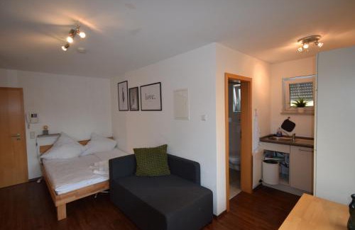 Biberach an der Riss Apartamento | Nestwerk Komfort R23-12 - Balkon, Arbeitsplatz & Zentrumsnah
