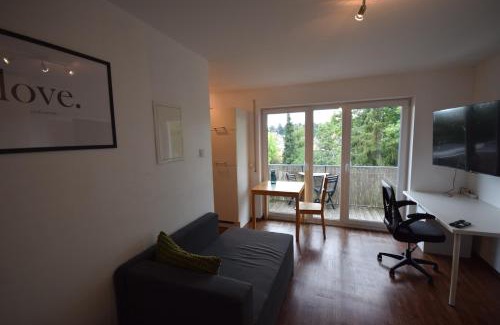 Biberach an der Riss Apartamento | Nestwerk Komfort R23-12 - Balkon, Arbeitsplatz & Zentrumsnah