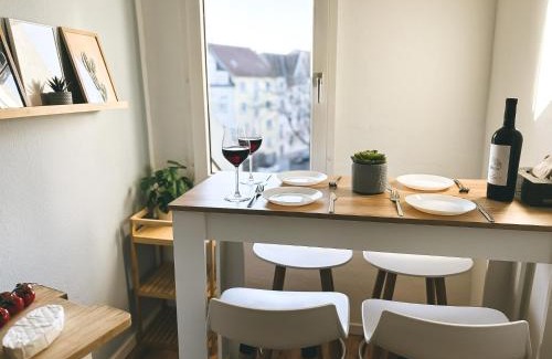 Holsterhausen Apartamento | NEU Life&Work 2-4-Betten mit Stehschreibtisch am Uni-Klinikum