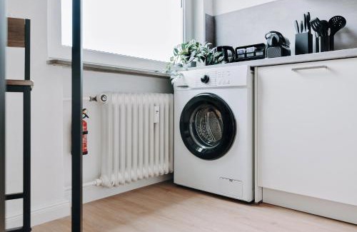 Bad Bevensen Apartamento | NEU Zweiraumstil I Modernes Design I voll ausgestattet I Sehr ruhige Lage I Arbeitsplatz I Hotelbetten I Smart TV mit Netflix und Magenta I Frisch saniert