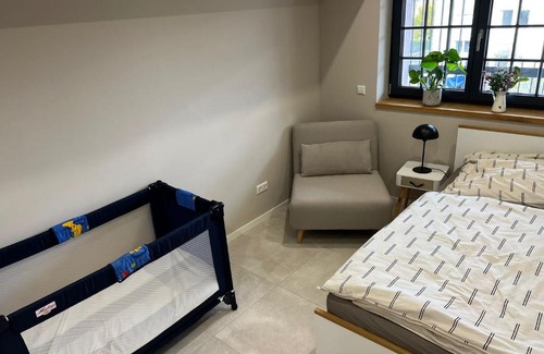 Loerrach Apartamento | Neubau im Loft-Stil mit großer Terrasse
