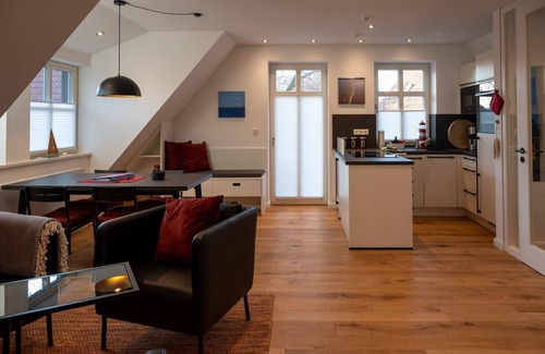 Spiekeroog Apartamento | Neue und Stilvolle Ferienwohnung mit Hochwertiger Ausstattung in Zentrale