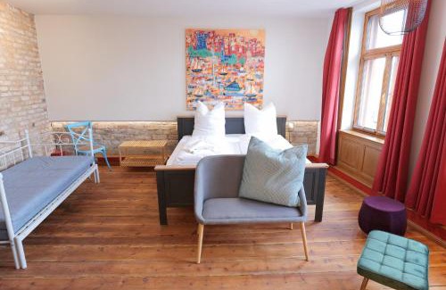 Wismar Apartamento | Neue Wasserkunst - Premium Gruppenferienwohnung - ABC354