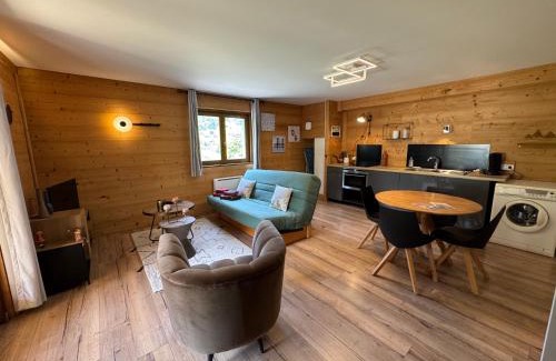 Entremont Apartamento | NEUF chalet 2p Le Suet JACUZZI privatif