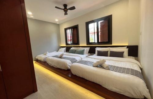 Jonker Walk Casa | New! 1min to JonkerStreet Melaka loft 4BR 11 PAX