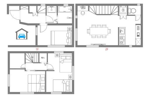 Kitakoiwa Casa | New 3-Story Japanese Villa, 5-Min Walk to Edogawa Sttion 7 Guests 76sqm Near Airport Kiyoka 清禾