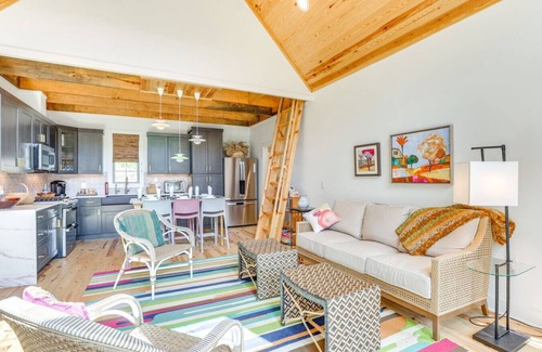 Little Kowaliga Casa | New 3BR Lakefront Home w/ Dock + Fishing Pond