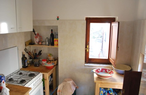 Marina di Pisciotta Apartamento | NUEVO: aire acondicionado +++ apartamento familiar con vista al mar en el Borgo de Pisciotta