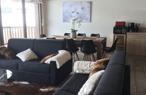 Saint-Francois-Longchamp Apartamento | Apartamento nuevo Ski in ski out 8 personas