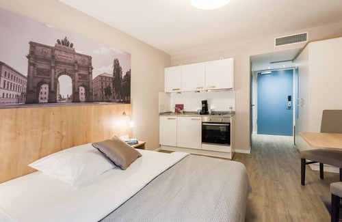 Ramersdorf Apartamento | Apartamento nuevo con aire acondicionado.
