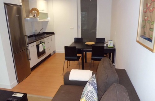 Corrubedo Apartamento | Apartamento nuevo a 40 metros de la playa, con vistas y próximo al Parque Natural Dunas de Corrubedo