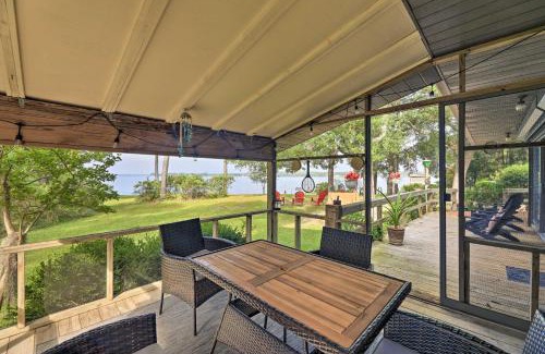 Ernul Casa | New Bern Home with Direct Access to Neuse River