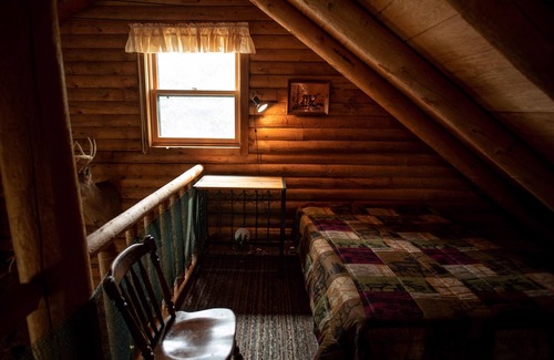 Perham Cabina | NEW! Big Pine | Fireside Log Cabin