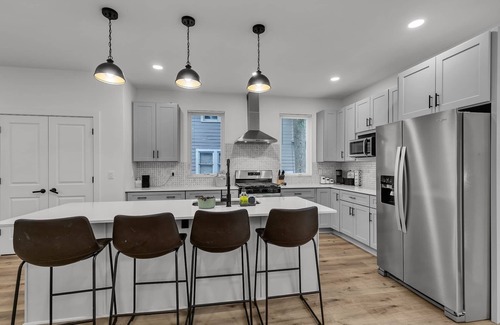 Mapleton/Fall Creek Casa | NEW! Brand-New 4BR | Unique Design Near Downtown Indy