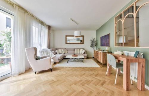 Republique–Point-du-Jour Apartamento | New Charming Duplex Flat and Garden Oasis-Boulogne
