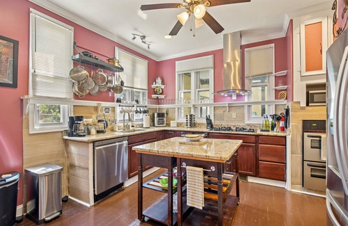 Irvington Casa | NEW! Charming Victorian Home with Porch & Large Yard