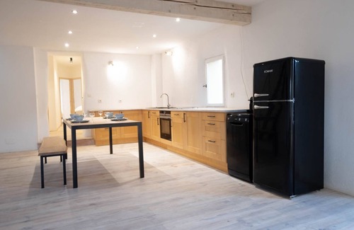 Ceret Condominio | Nuevo centro de apartamentos Céret, terraza cubierta ubicada en Canigou