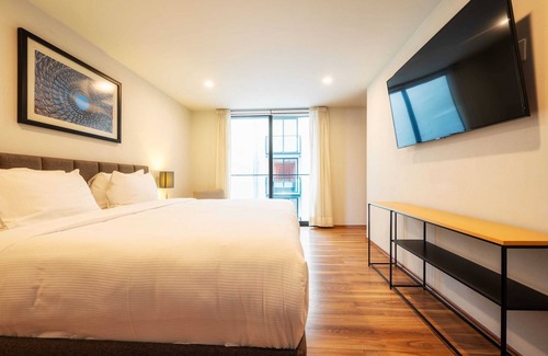 Coyoacán Condominio | NEW Equipped Condo w/GYM & Roof
